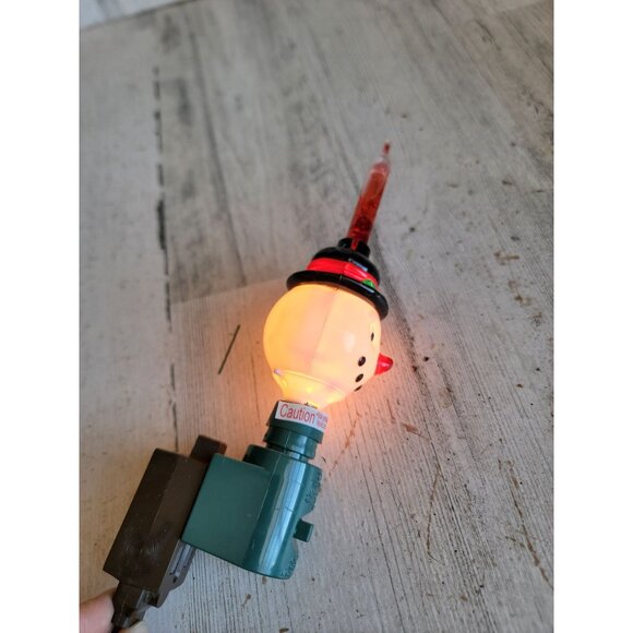 Vintage snowman bubbler light up Xmas home decor accessory - Picture 5 of 7